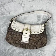 美品✨ Coach コーチ ソーホー ワンショルダーバッグ バイカラー