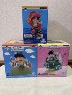 一番くじ ドラゴンボール Ａ賞Ｂ賞Ｄ賞セット　オマケ付き