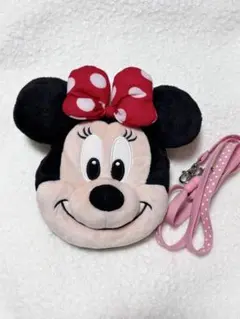 ディズニー ミニー パスケース コインケース ポシェット
