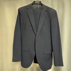 美品】ミズノ MOVE SUIT セットアップ ウォッシャブル ネイビー A6