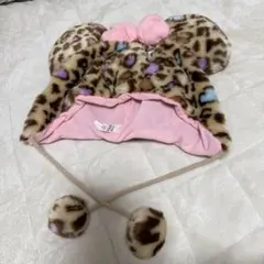 ディズニー ファンキャップ ヒョウ柄