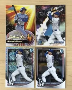 ４枚セット（MOJO・インサート含む）大谷翔平　ドジャース　Chrome