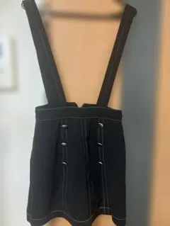 ZARA ジャンパースカート ブラックのサムネイル
