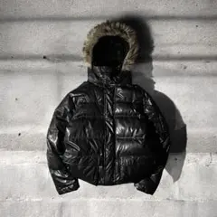 光沢 ダウンジャケット