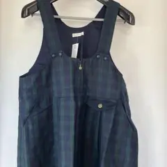 マタニティーワンピース　かわいいチェック柄