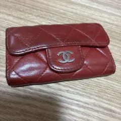 美品 最終お値下げ CHANEL ブラウン キルティング ウォレット - メルカリ