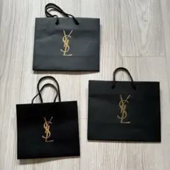 YSL ショップ袋 3点セット (大・中・小)