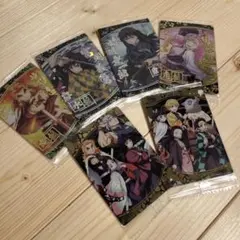 【鬼滅の刃/未開封カード】6枚セット炭治郎善逸伊之助/甘露寺/富岡/煉獄など