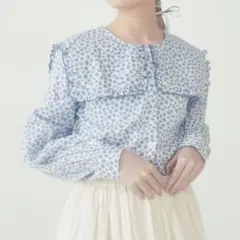 merry jenny flowerセーラーカラーブラウスのサムネイル