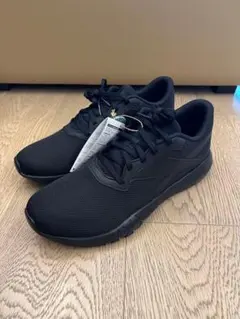 未使用 Reebok リーボック オールブラック スニーカー ランニングシューズ