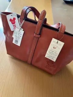 ダコタ レザー ミニトートバッグ　ディズニー