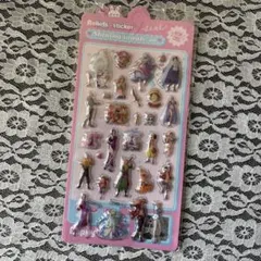 ワンピースゾロ ルフィ立体ぷくぷくリリーフ3Dシール