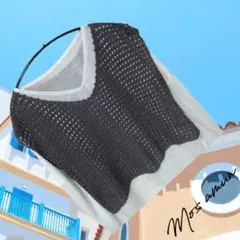 チャコールのサマーセーター