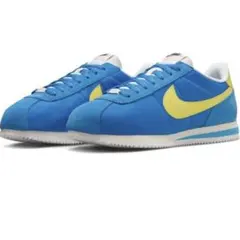 NIKE ナイロン コルテッツ テキスタイル 25.5cm ブルー/イエロー