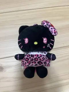 レア 希少 平成レトロ ハローキティ ぬいぐるみ マスコット ブラック