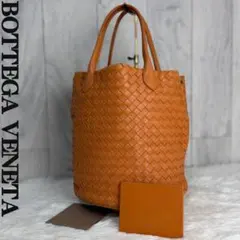 ボッテガヴェネタ イントレチャート レザー バケット トートバッグ ミラー付