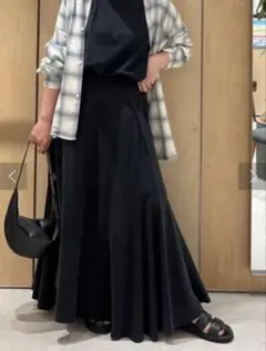 ガリャルダガランテ とろみ切替フレアスカート ブラック サイズ1 美品