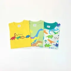 子供服 男の子 110cm 長袖Tシャツ まとめ売り 恐竜 新品 GWN34-1