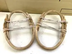 P143 링 칸지키 쇼와 레트로 스노우 마운틴 목조 야외 전통 목조 칸지키