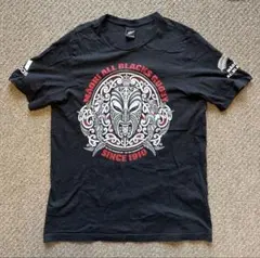 良品古着✨adidas マオリ オールブラックスラグビー 半袖Tシャツ 