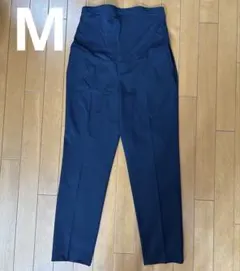 ユニクロ　スマートアンクルマタニティパンツ　M ネイビー　試着のみ