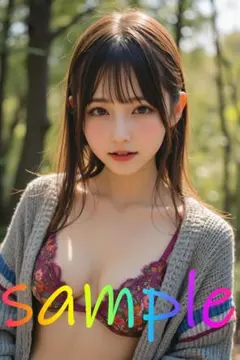 c498　AI美女　ポスター　グラビア　かわいい　下着　ランジェリー　水着