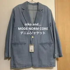 niko and… MODE NORM CORE デニムジャケット　F