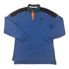 ポロ　ラルフローレン　ラガーシャツ　マルチカラー　長袖　タイ製