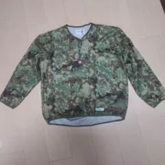 自衛隊 迷彩 ウィンドブレーカーシャツ L - メルカリ
