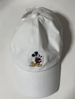 ミッキーマウス刺繍キャップ