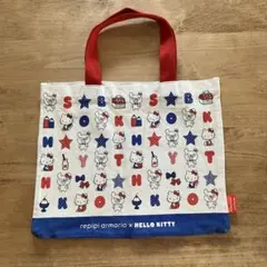 レピピアルマリオ ハローキティ コラボ レッスンバッグ おけいこバッグのサムネイル
