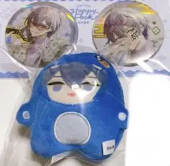 にじさんじ 小柳ロウ にじえと へび ホログラム缶バッジ