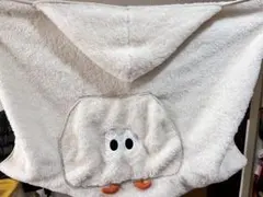 フード付き動物デザインブランケット