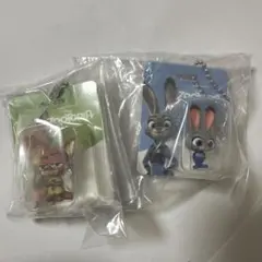 ズートピアブリスターチャームコレクション　ニックジュディセット