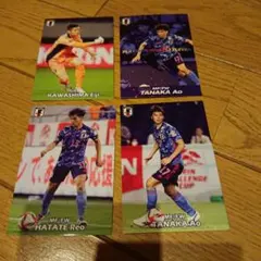 カルビーサッカー日本代表チップスカード12枚セット