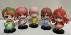 五等分の花嫁　ミニフィギュア　5点セット
