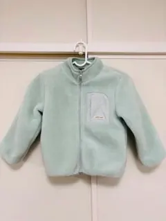 petit main フリースジャケット ミントグリーン　ボアジャケット