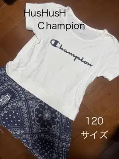 HusHusH Champion 半袖 ワンピース 120cmのサムネイル