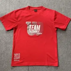 Wilson TEAM TOURNAMENT Tシャツ 2018 レッドのサムネイル