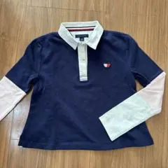 トミー・ヒルフィガー ポロシャツ M (8-10)