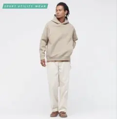 UNIQLOウルトラストレッチドライスウェットプルパーカ L