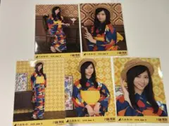 乃木坂46 生写真 浴衣 2026 小川彩 5種コンプ - メルカリ