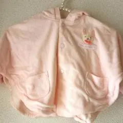 ベビーポンチョ　コムサフォセット　50～80　赤ちゃん上着　リバーシブル