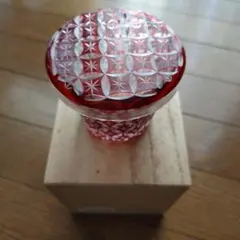 湯尺置き クリスタル 江戸切子 黒川昭男 作 (新品未使用) - メルカリ
