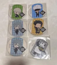 呪術廻戦 アニメイトカフェ Gratte コースター 6点セット