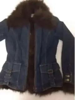 デニムジャケット　ジージャン　AG アウター　ファー取外し可