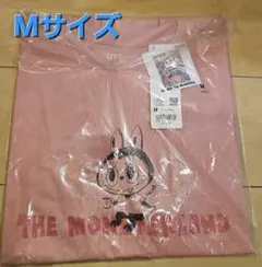 ユニクロ ラブブ Tシャツ Mサイズ ピンク