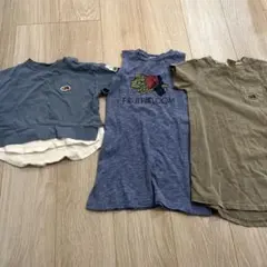 FRUIT OF THE LOOM Tシャツ ワンピース3点セットのサムネイル