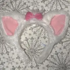 ディズニー　マリーちゃんカチューシャ