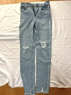 スキニーデニム ライトブルー 23